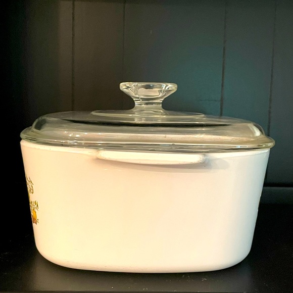 Vintage Corningware Spice of Life 3 Liter Casserole with Glass Lid - Picture 2 of 9
